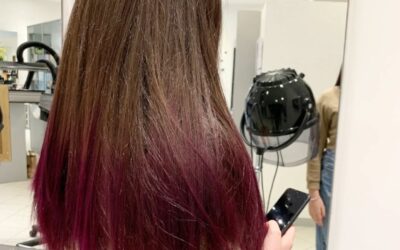 are un tocco glamour con un degradè colorato 🩷